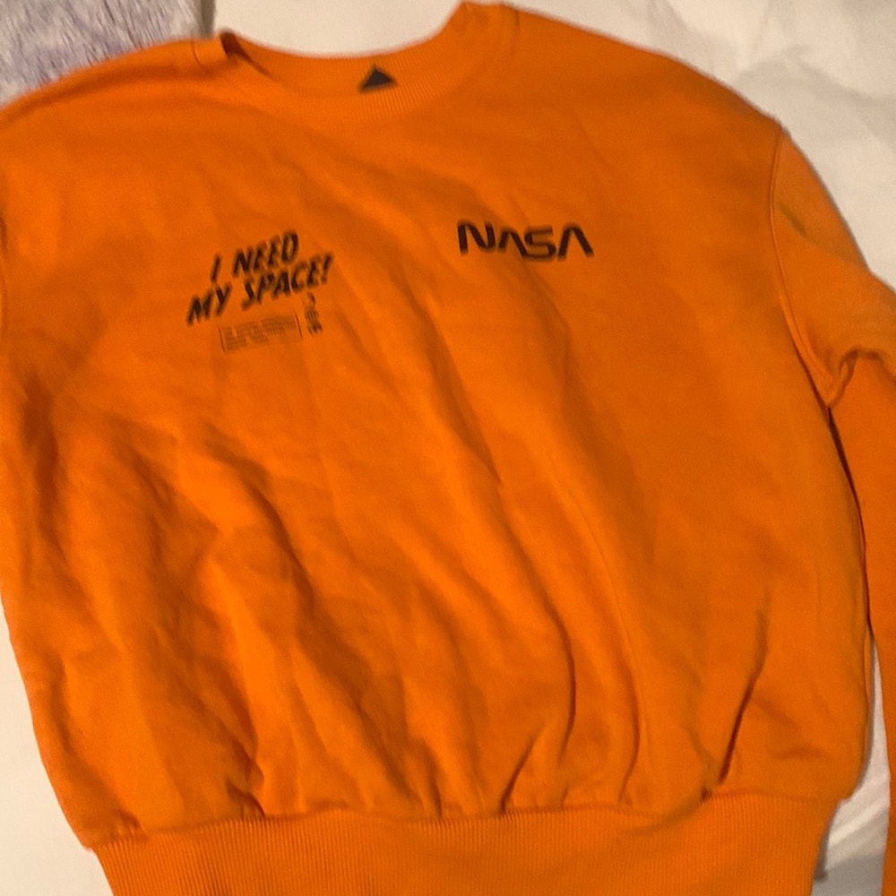 nasa cropped sweater
